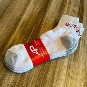 🆕 Georgia Socks, NWT, American Pride, made in USA, cotton